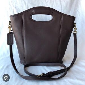 Do Not Purchase ***ISO*** In Search Of Mahogany Vintage Coach Mini Shopper #9993